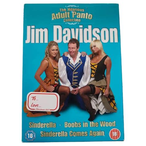 JIM DAVIDSON COMEDY Collection DVD Box Set Sinderella Comes Again Boobs ...