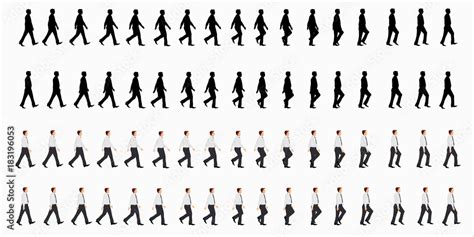 Walking Animation Frames