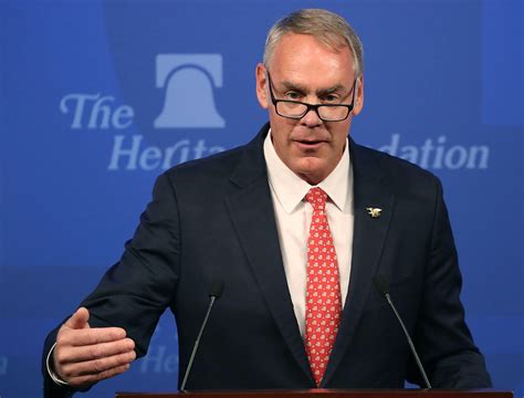 Interior Secretary Ryan Zinke acknowledges role of climate change in ...