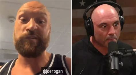 Tyson Fury tears into 'bald midget' Joe Rogan