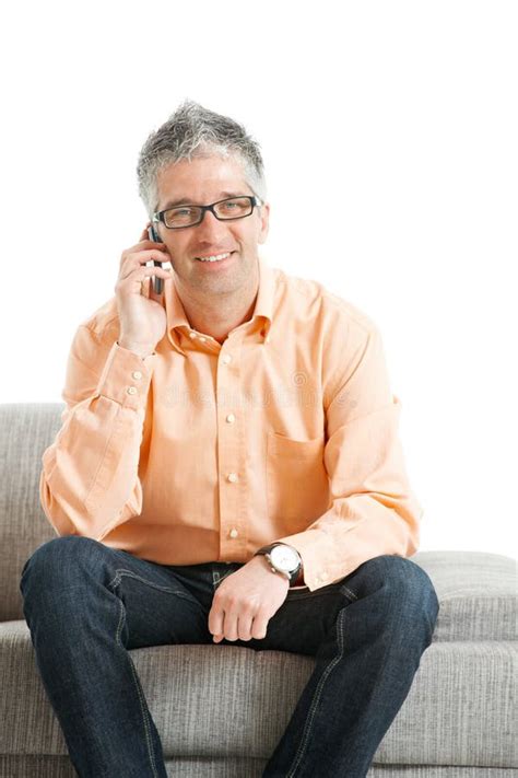 Man Talking On Mobile Phone Royalty Free Stock Photo - Image: 9688965