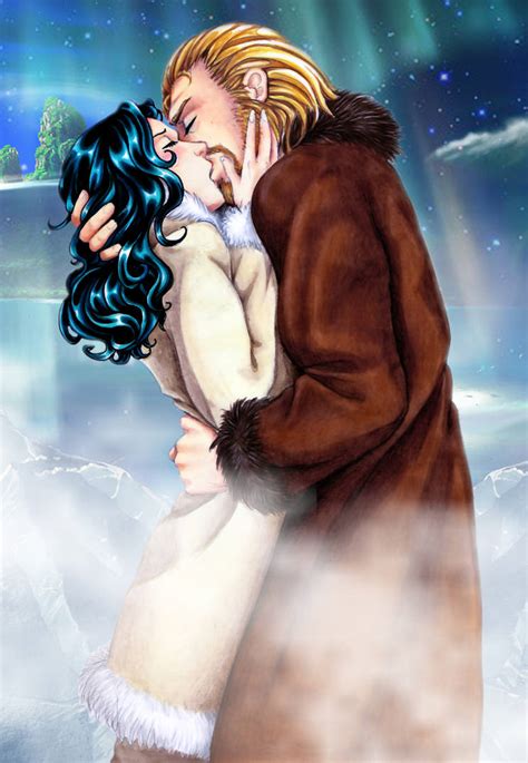 Kiss in the North 2 by larkabella on DeviantArt