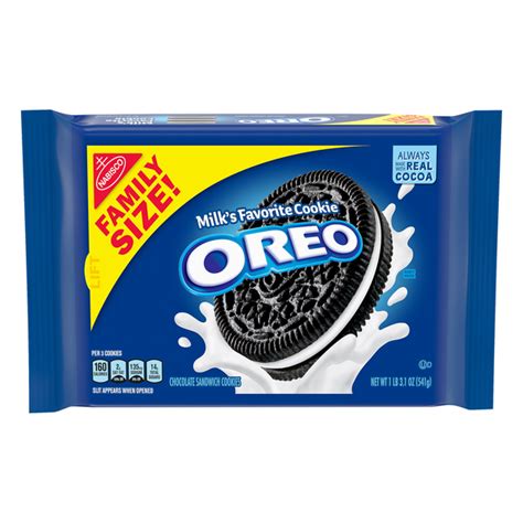 Oreo Package Size