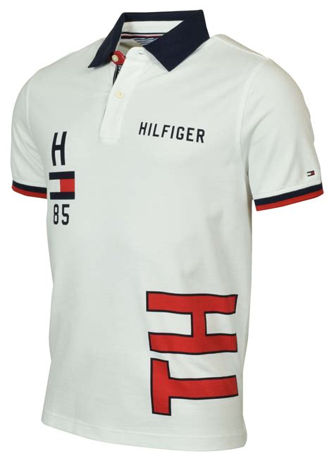 Tommy Hilfiger Men's Custom Fit Logo Polo Shirt