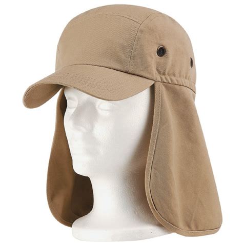 EF23402 Cap with Neck Cover Flap - CAPS & BEANIES