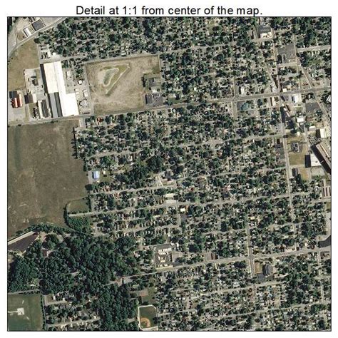 Aerial Photography Map of Kokomo, IN Indiana