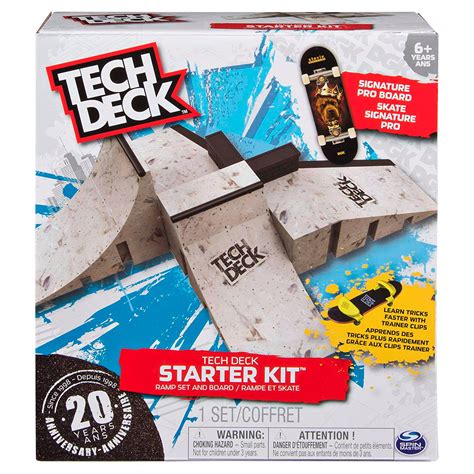 Tech Deck Fingerboard Skate Ramp Starter Kit - ATBShop.co.uk