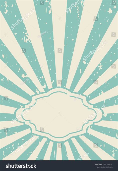 Sunlight Retro Grunge Wallpaper Vintage Frame Stock Vector (Royalty ...