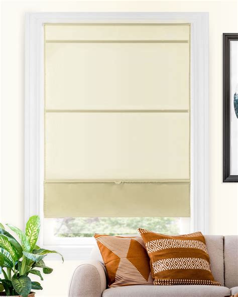 CHICOLOGY Cordless Magnetic Roman Shades - Walmart.com - Walmart.com