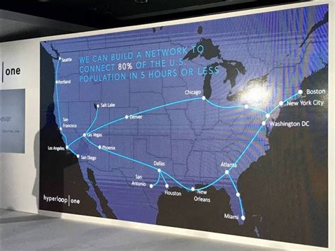 How Realistic Is This Hyperloop One Future Map of the U.S.? | Inverse