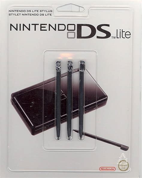 Nintendo DS Lite Stylus (Black/3pcs) for Nintendo DS