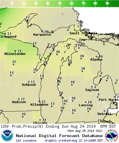 Michigan's weekend weather: Heat looks slower to move in, but rain situation may please you ...