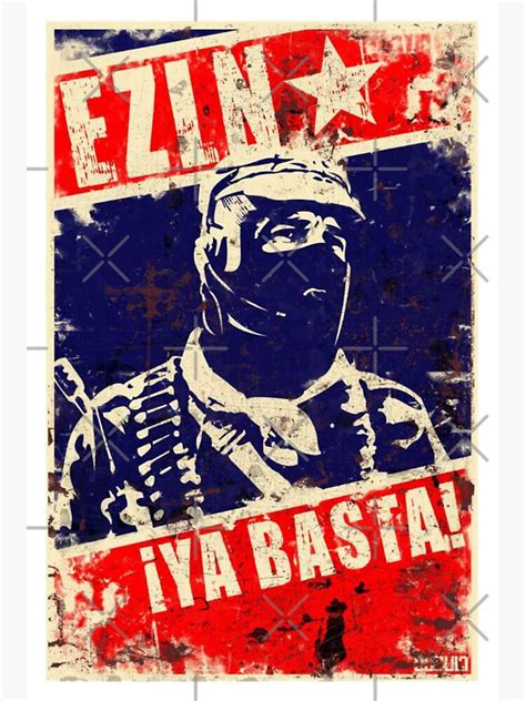 "EZLN, Subcomandante Marcos" Sticker for Sale by Caracol-Spanish ...