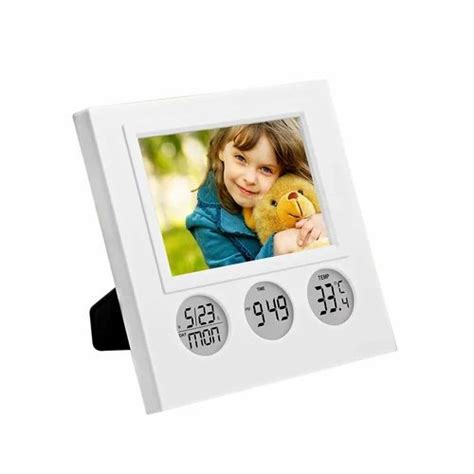 Alarm Clock Digital Calendar with Photo Frame at best price in New Delhi