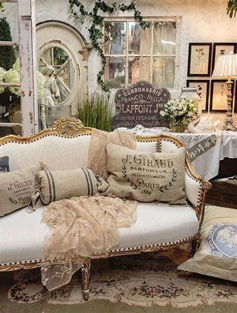 40 Stunning French Country Home Decor Ideas For Relaxed Look - HOUSEDCR | Shabby chic living ...