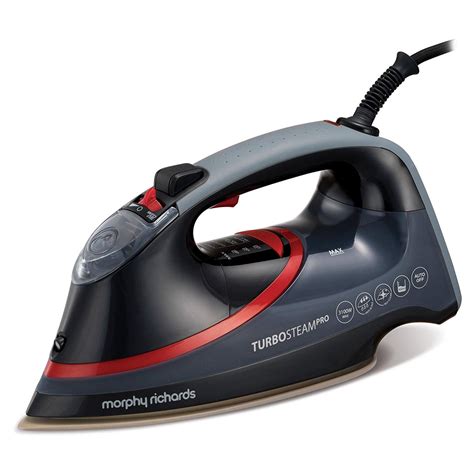 Moore Electrics - Morphy Richards 303125 Turbosteam Pro Pearl Ceramic Electronic Steam Iron 0 4 ...