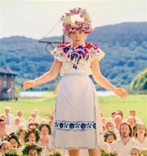 Midsommar May Queen Costume, Women's Fashion, Watches & Accessories ...