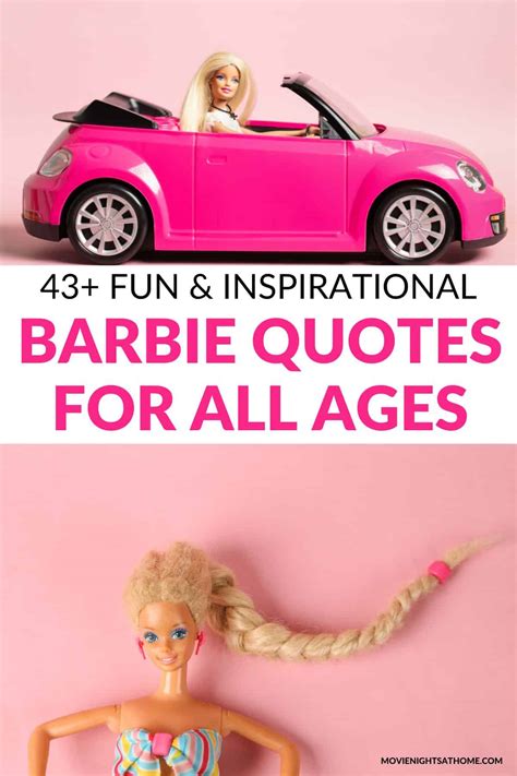 43+ Cute & Inspirational Barbie Quotes for All Ages