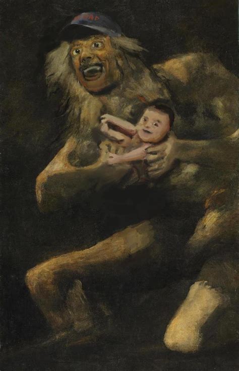 New Painting, Is called #1 dad | Saturn Devouring His Son | Know Your Meme