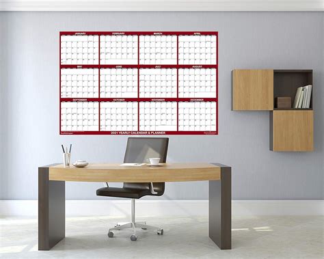 Erasable Wall Calendar 2023 - Printable Word Searches