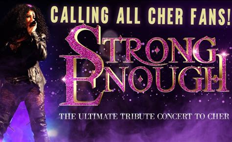 Strong Enough - Ultimate tribute concert to Cher Tickets, Tour Dates ...