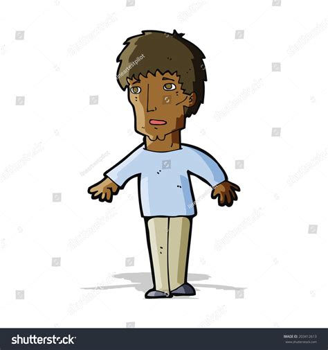 Cartoon Surprised Man Stock Vector (Royalty Free) 203412613 | Shutterstock