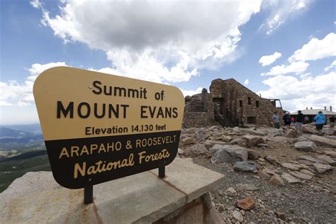 Six new names have been proposed for Mount Evans near Denver.