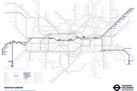 How the Tube map will look when the Elizabeth line is included on it | London Evening Standard ...