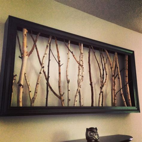 Picture frame with tree branches | For the Home | Pinterest | Tree branch decor diy, Tree branch ...