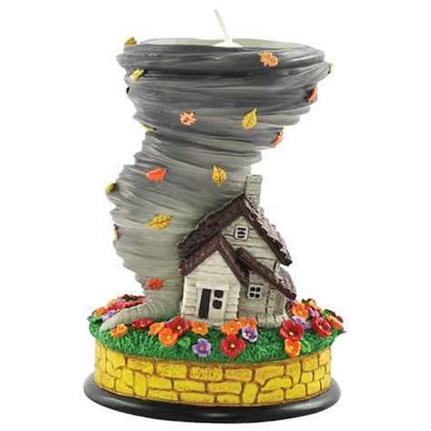 Wizard of Oz Dorothy's House and Tornado Tealight Holder