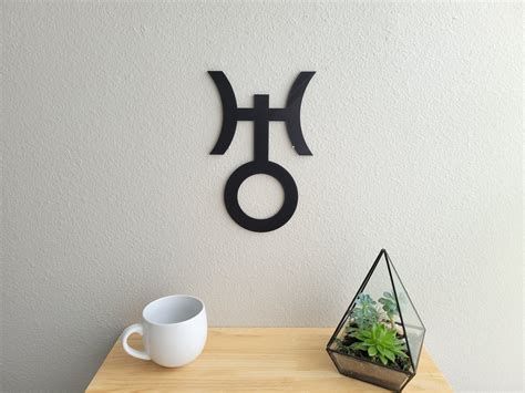 Uranus Wall Art Planet Symbol Wall Art Astrological Symbol - Etsy