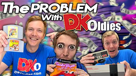 The Problem With DKOldies - Retro Games & Scams - YouTube