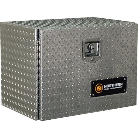 Northern Tool + Equipment Locking Underbody Truck Tool Box — Diamond Plate Aluminum, 24in ...