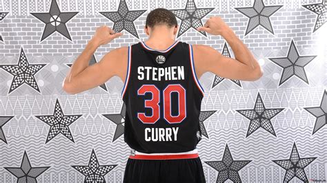 Stephen Curry in the number 30 black red and white jersey hand sign ...