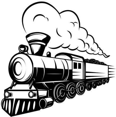 Steam Train Illustrations, Royalty-Free Vector Graphics & Clip Art - iStock