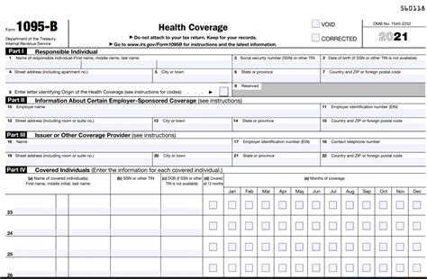 1095 B Form 2023 - Printable Forms Free Online