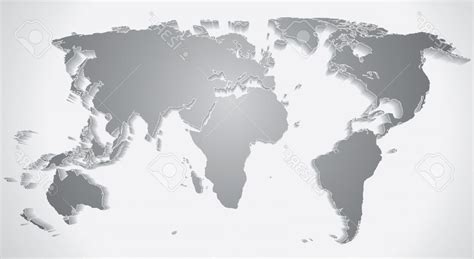 World Map Silhouette Vector at Vectorified.com | Collection of World ...