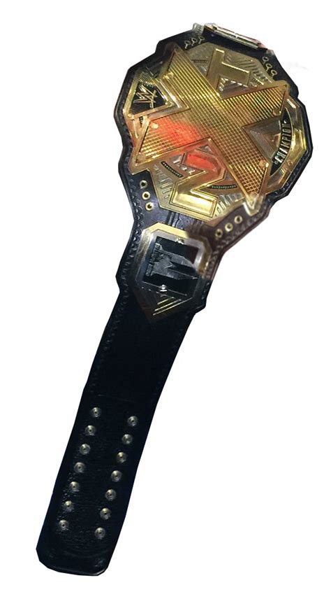 NEW NXT Championship belt #6 (for shoulder) by BadLuckShinska on DeviantArt