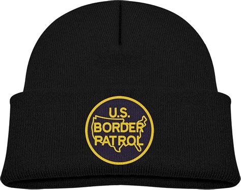 Amazon.com: Us Border Patrol Knitted Hats for Children Under 3 Years ...