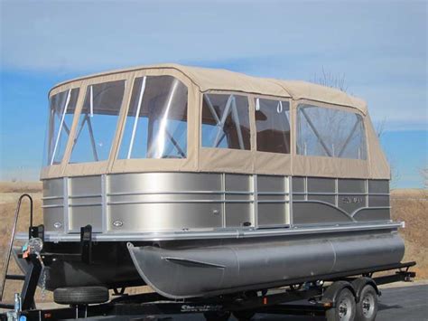 Pontoon Boat Enclosures and Covers | Paul's Custom Canvas