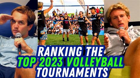 Ranking The Top 2023 Volleyball Tournaments - YouTube