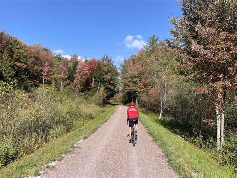 Vermont Lamoille Valley Rail Trail Bike Tour