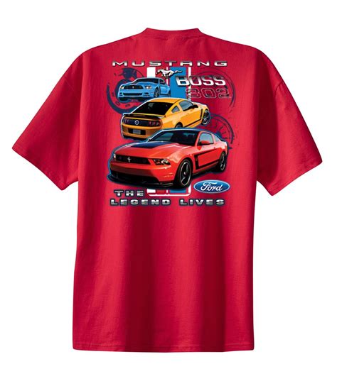 Ford Mustang Boss 302 Youth T-shirt Legend Lives Design - Walmart.com