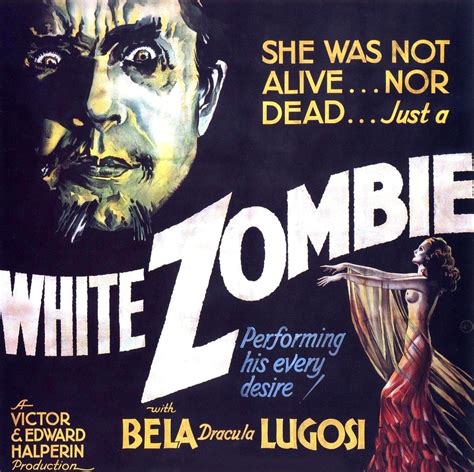 White-Zombie poster - PopOptiq