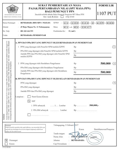 Cara Pelaporan Spt Masa Ppn – Pigura