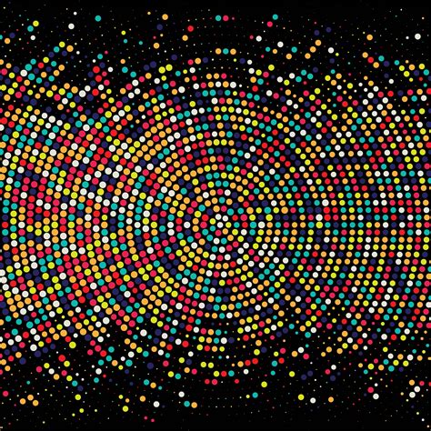 Abstract colorful circular halftone background 246484 Vector Art at Vecteezy