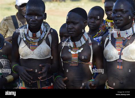 May 24, 2014 - Kapoeta, South Sudan, Africa - Toposa people live in ...