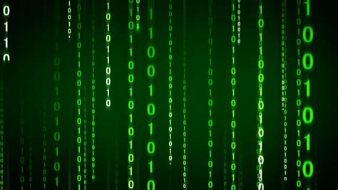 The Matrix Binary Code. Stock Footage Video 1054207 - Shutterstock