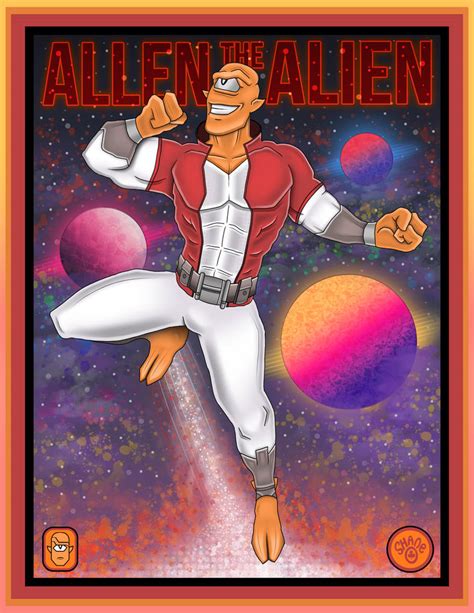 Allen the Alien by ShaneORourkeArt on DeviantArt