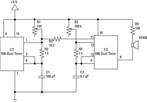 Electronics Components: Integrated Circuits in Schematic Diagrams - dummies